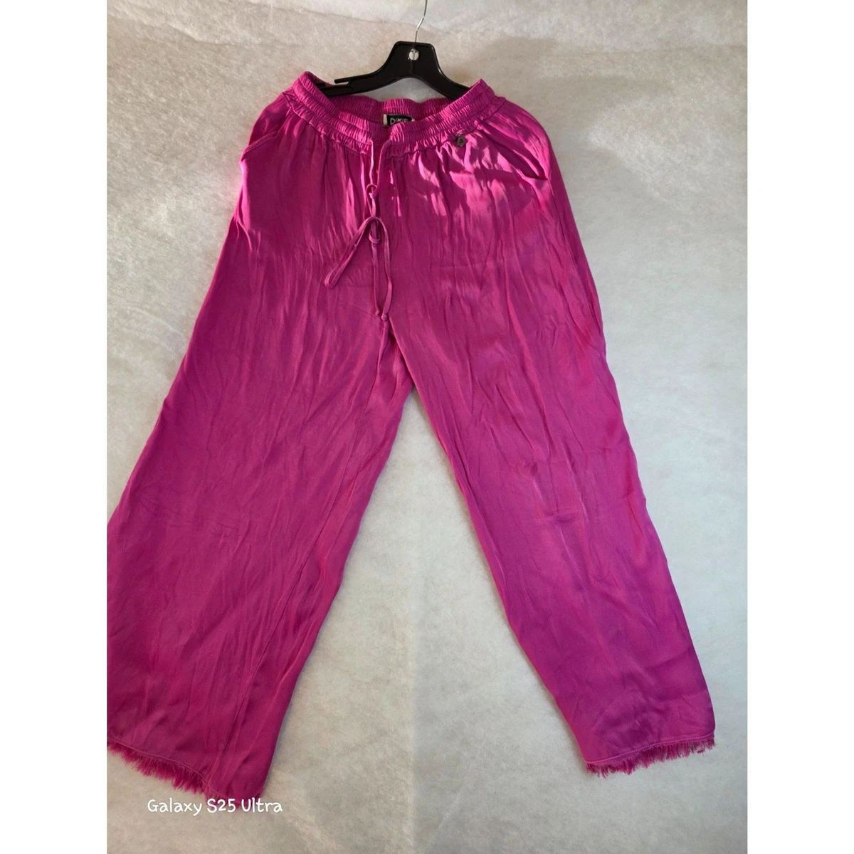Satin Pink Pants for Women for sale | eBay