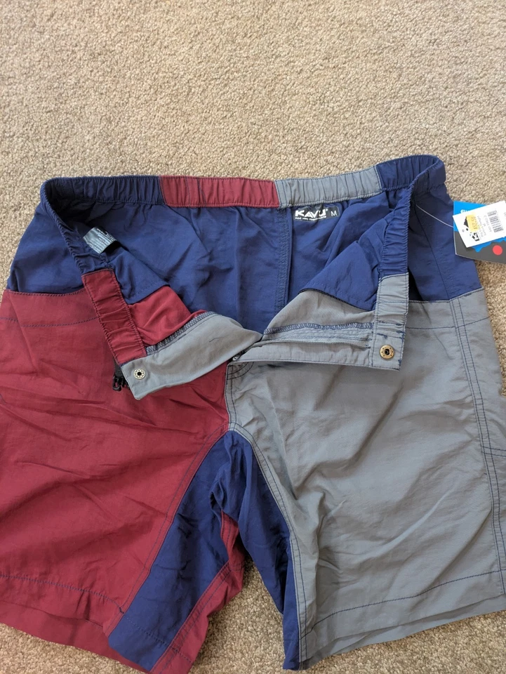 Pantalones Cortos Kavu Para Hombre Medianos Cinturón Grande Eddy Sailors Delight Foto 3 de 4