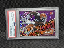 Myles Garrett PSA 10 2025 Absolute Kaboom Fotl Purple 