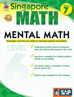 Mental Math, Grade 7/Level 6: Strategies and Process Skills to D