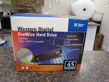 Western Digital FireWire disco rigido esterno 1394 45 GB per PC e Mac in scatola - MO19