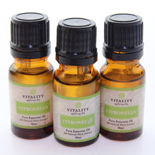 3-PACK / Vitality Extracts CITRONELLA Pure Essential Oil Blend - 10mL ea (30mL)