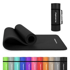 Yoga Mat Premium Non Slip Thick Extra Comfortable Exercise for Home Workouts