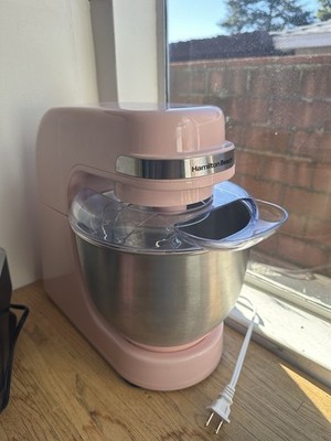 Hamilton Beach Rose 7-Speed 4 Quart Stand Mixer, 300 Watts; Only Used Once
