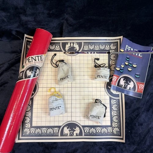 Pente Game Red Tube Version Complete Vintage 1984 Parker Brothers 4 Bags Rare