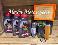 KTM 790 ADVENTURE R 2019-2020 Motul 7100 10W50 SERVICE KIT inc Drain Plug O-Ring