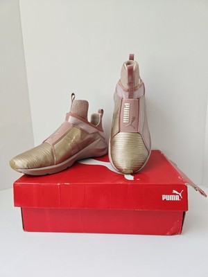 Puma Womens Shoes Fierce Metallic Rose Gold sz 10 189865 02
