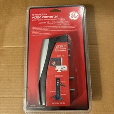 GE RF Modulator Video Converter 37632 Connect DVD DVR Video Games For Older TV 