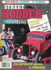 Street Rodder 1986 Mar - Restoring A Mangled 35 Ford Grille Mig Test