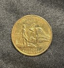 California State Quarter Coin Design Gold Tone Lapel Pin Tie Tack Pinback — photo 1