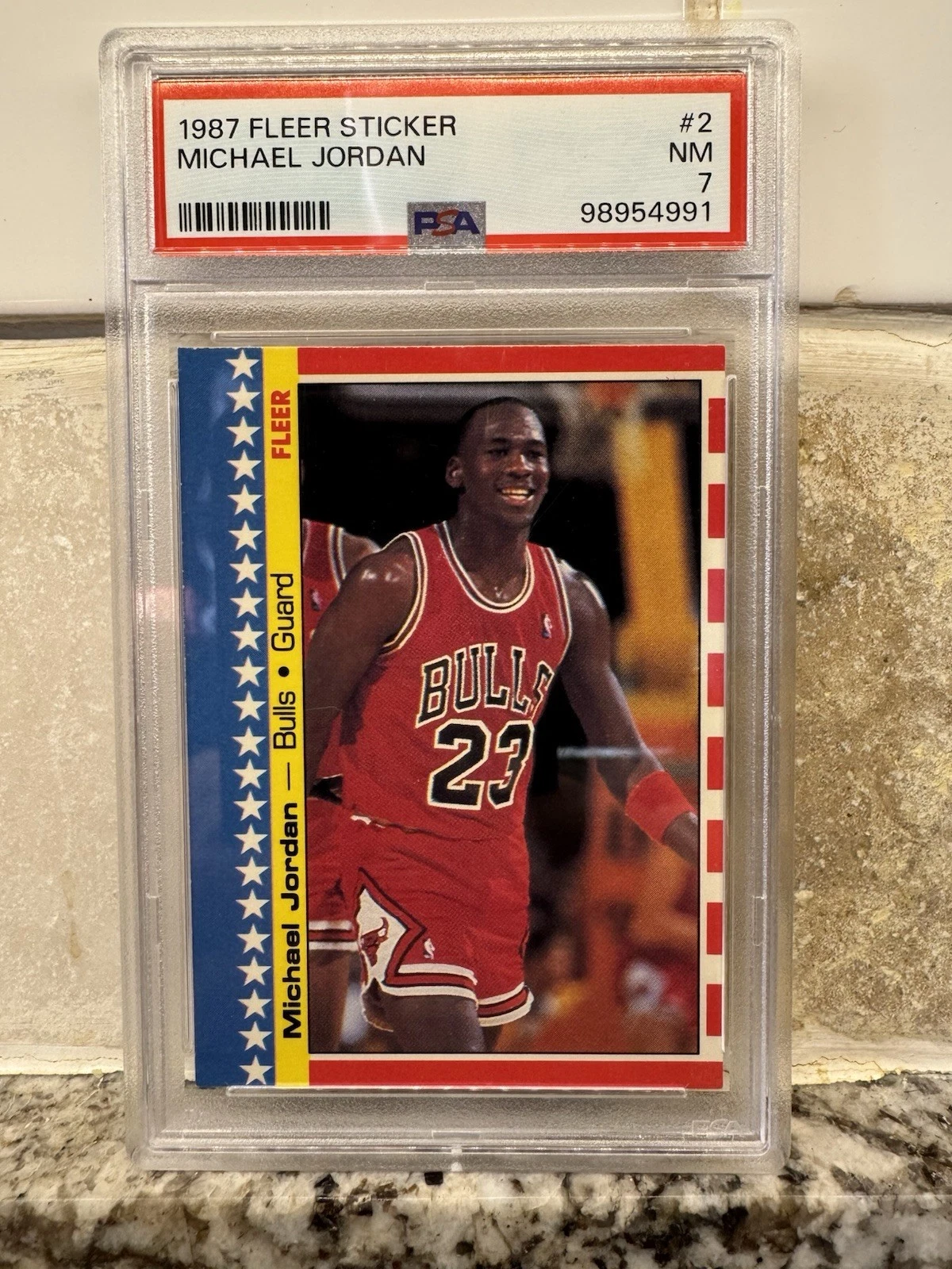 Michael Jordan trading card