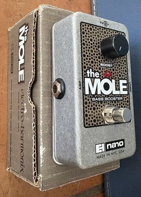Electro Harmonix EHX The Mole Bass Booster pedal - With original box 