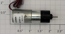 Faulhaber 3-320-0008 12-Volt DC Can Motor with Encoder and Gearbox