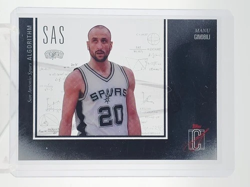 2025 Topps Signature Manu Ginobili Base (RAW)