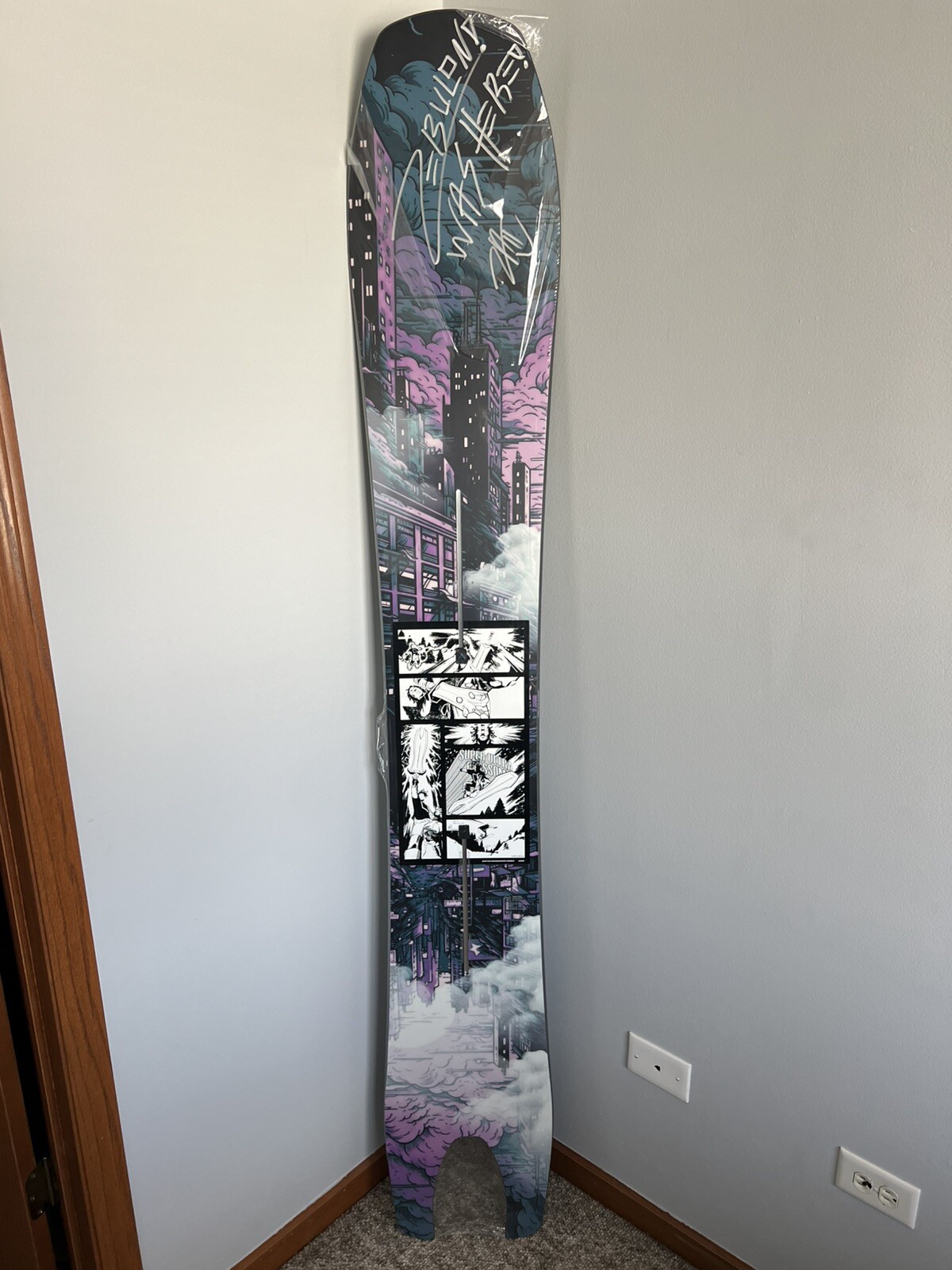 Burton Super Ultra Blossom Limited Edition Signed Snowboard 205cm- Send Offers!!