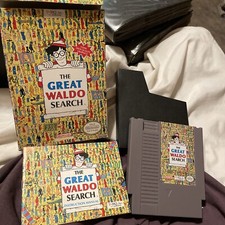 The Great Waldo Search (Nintendo Entertainment System, 1992 ) CIB Tear On Box