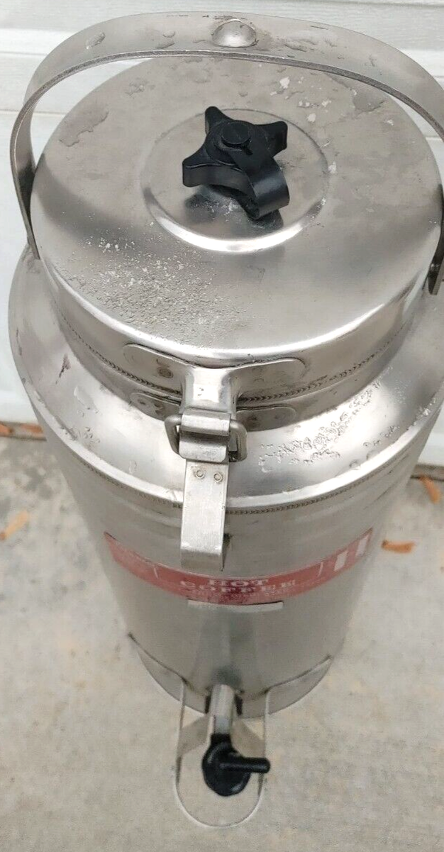 Vintage Grindmaster Cecilware Insulated Hot Coffee Pot Dispenser