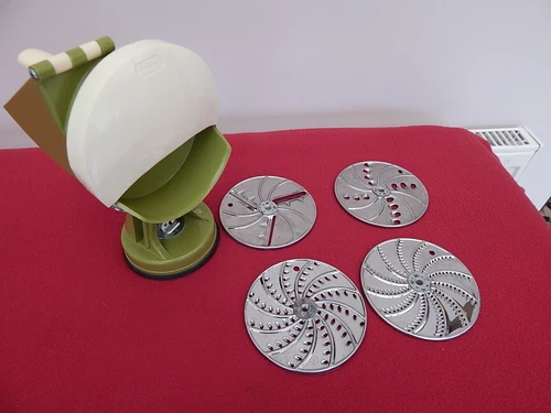 GEMÜSEZERKLEINERER VINTAGE SUPER ZERKLEINERER IN OVP SAMMLERSTÜCK KITCHENALIA