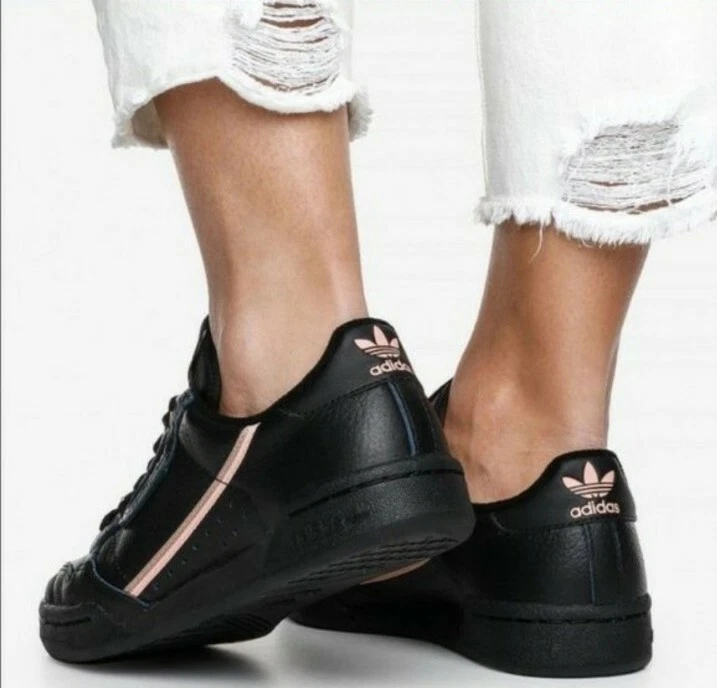 vejspærring fysiker ramme Adidas Originals Continental 80 Leather Casual Women&#039;s Shoes Black  EE4349 | eBay