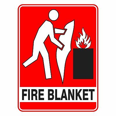 7 X 10 Legend Fire Blanket with Picto 7 X 10 Legend Fire Blanket with Picto Brady 22666 Plastic First Aid Sign 