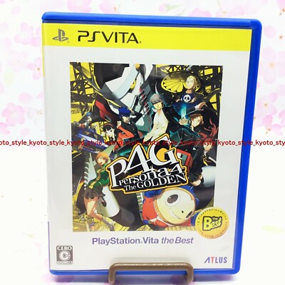 USED PS Vita Persona 4 The Golden the Best Japan Ver. 00995 JAPAN