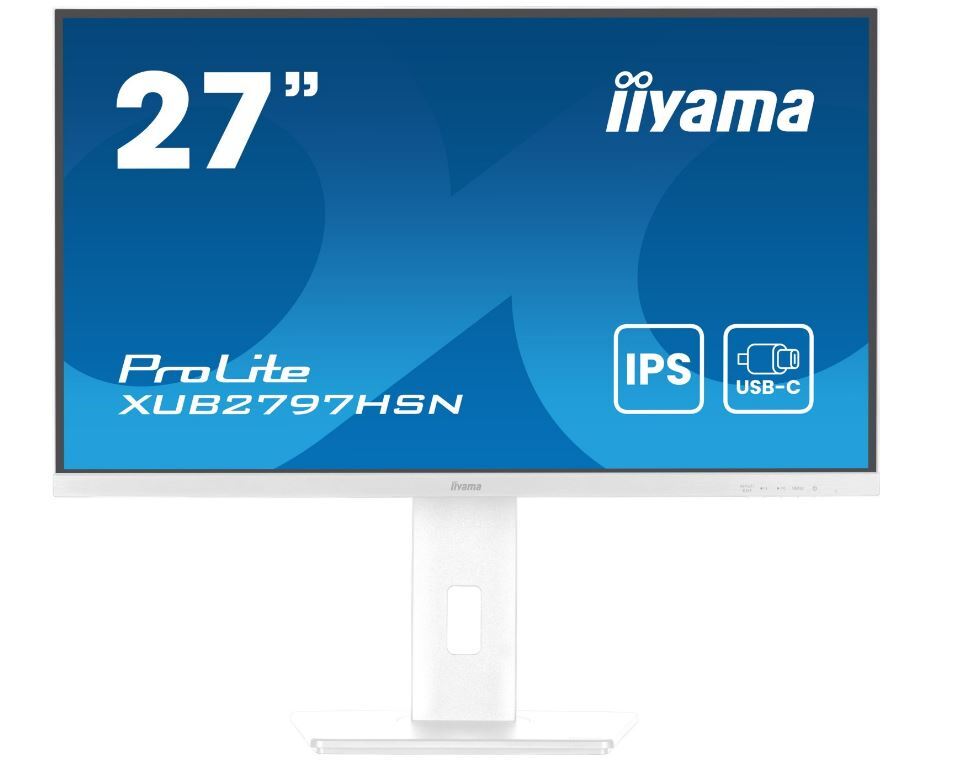 iiyama ProLite XUB2797HSN-W2 68,58cm (27") LED-Monitor - 1920x1080 - 1x DisplayP