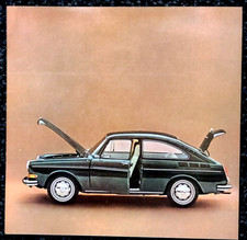 Green Volkswagen Sedan Original 1971 Vintage Print Ad