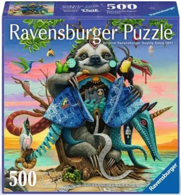 RAVENSBURGER QUADRAT PUZZLE*500 TEILE*DULK - AFTERGLOW*RARITÄT*NEU+OVP