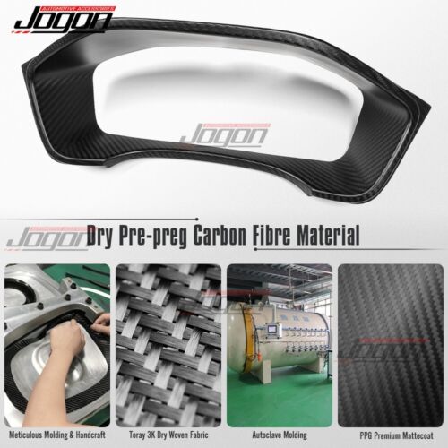 Cubierta de cuadro de instrumentos de carbono mate para Acura Integra A-Spec tipo S 23+ - Imagen 6 de 11