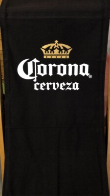 Markenliegestuhl Corona. Hartholzrahmen mit Canvas-Schlinge.