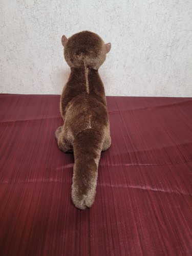 JUGUETE DE PELUCHE DE NUTRIA DE RÍO AURORA 2022 MARRÓN BLANCO 10,5" Sin etiqueta de relleno - Imagen 4 de 9