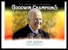 2021 Upper Deck Goodwin Champions Joe Biden G18 #78
