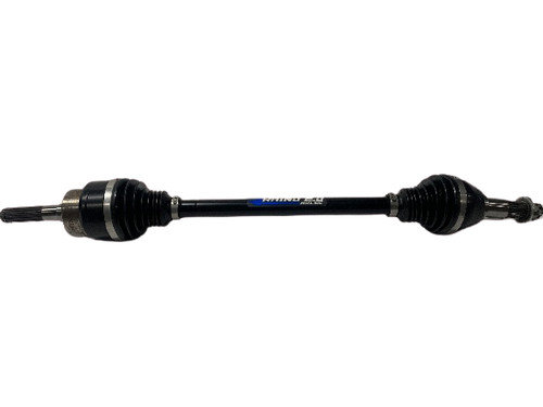 SuperATV Rhino 2.0 FRONT RIGHT Stock Length Axle for Can-Am Maverick Turbo