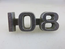 Chevrolet Chevy 1967-69 Van 108 Side Fender Badge Emblem OEM