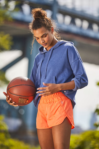 Free People The Way Home Sport Shorts Burning up Orange Size XS BNWT - Picture 3 of 4