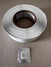 RF Klebeetiketten 8.2MHz 4x4cm weiß EAS Sicherungsetiketten Warensicherung Label