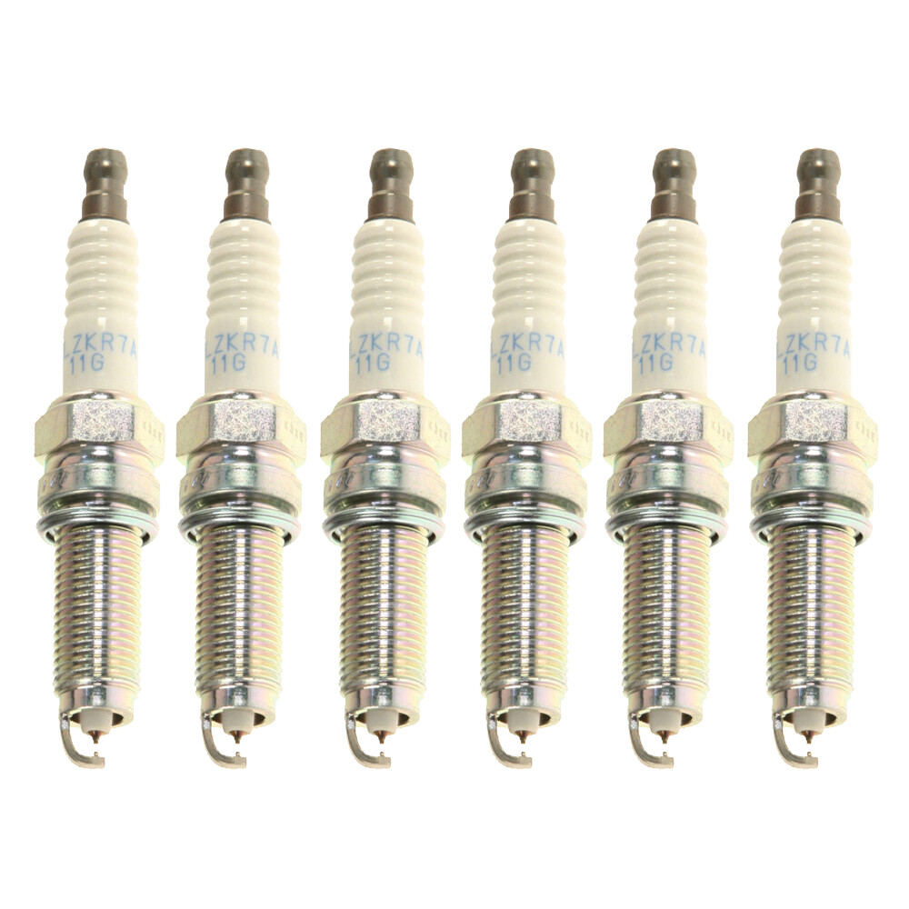 6 X NGK Laser Iridium Resistor Performance Power Spark Plugs DILZKR7A11G # 92924
