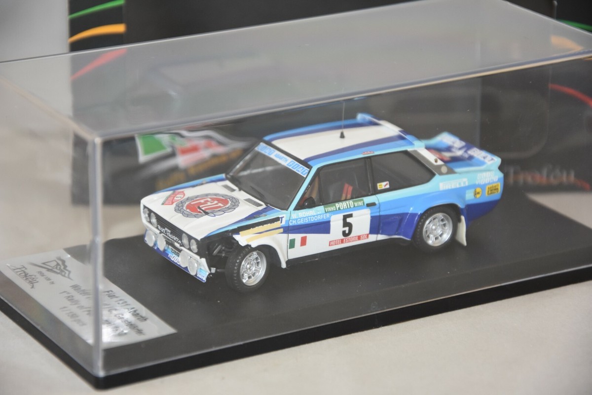 Trofeo de aceite Fiat 131 Abarth Rallye 1000 Lakes 1976 #3 ganador Alen Finlandi