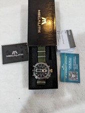 MEGALITH Mens Watches with Nylon Waterproof Digital Military Sport Tactical M...
