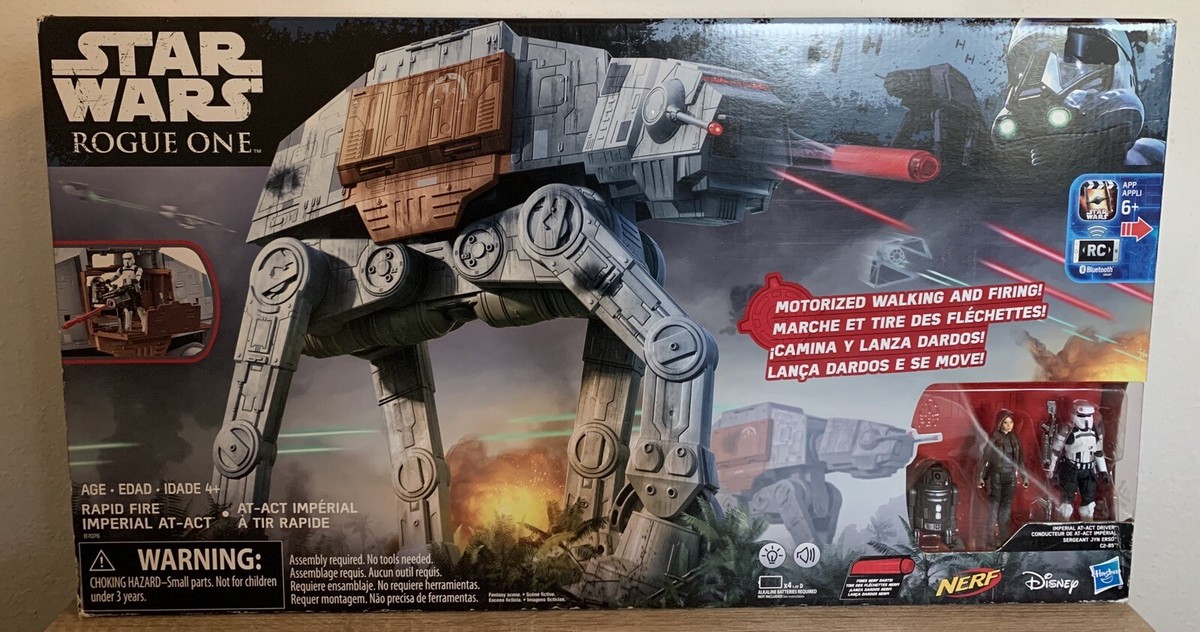 SHIPS SAME DAY Star Wars Rogue One Imperial AT-ACT Nerf Remote
