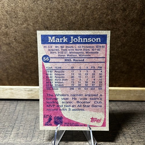 1984-85 Topps Hockey - Pick a Card - Picture 105 of 311