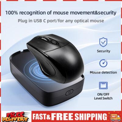 Mouse Mover Jiggler 5V 1A Automatic Mouse Movement Simulator for Keeps PC Active