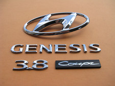 13 14 15 16 Hyundai Genesis 3.8 Coupe Rear Emblem Logo Badge Symbol Used A45953 13 14 15 16 Hyundai Genesis 3.8 Coupe Rear Emblem Logo Badge Symbol Used A45953