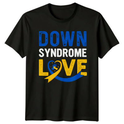 Down Syndrom Love Awareness T-Shirt Sonderpädagogik Grafik Tee