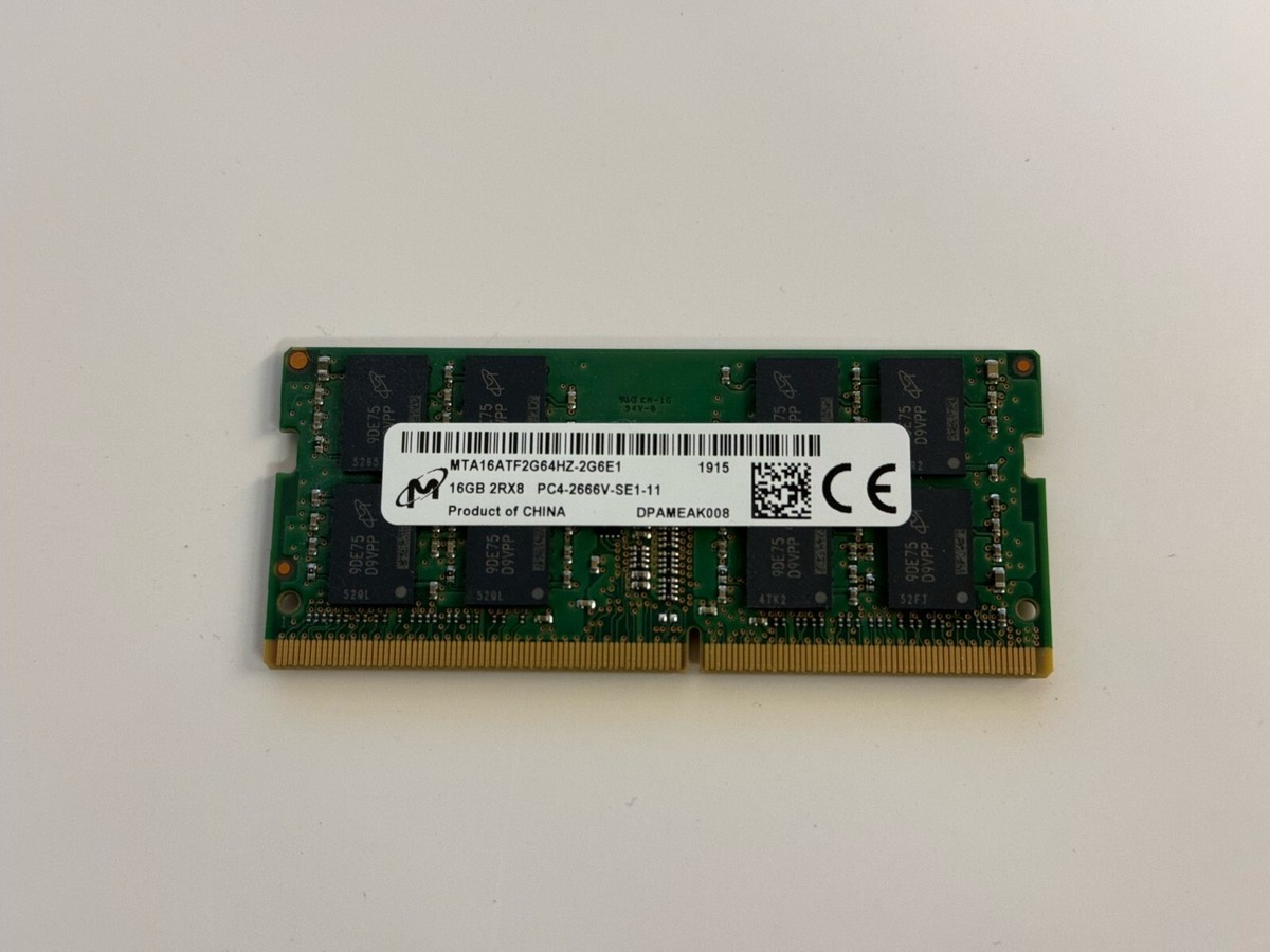 Micron PC4-2666V-LE2-11 64GB×2枚　計128GB Micron PC4-2666V-LE2-11 64GB×2枚 計128GB MICRON 16GB 2RX8 PC4-2666V-