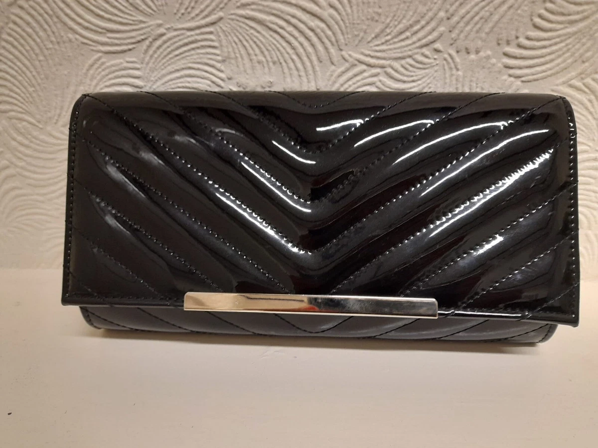 Small black clutch bag clearance