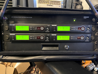 4 Shure Wireless SLX4 with Body Packs + SM Beta 58 | eBay 4 Shure Wireless SLX4 with Body Packs + SM Beta 58 | eBay