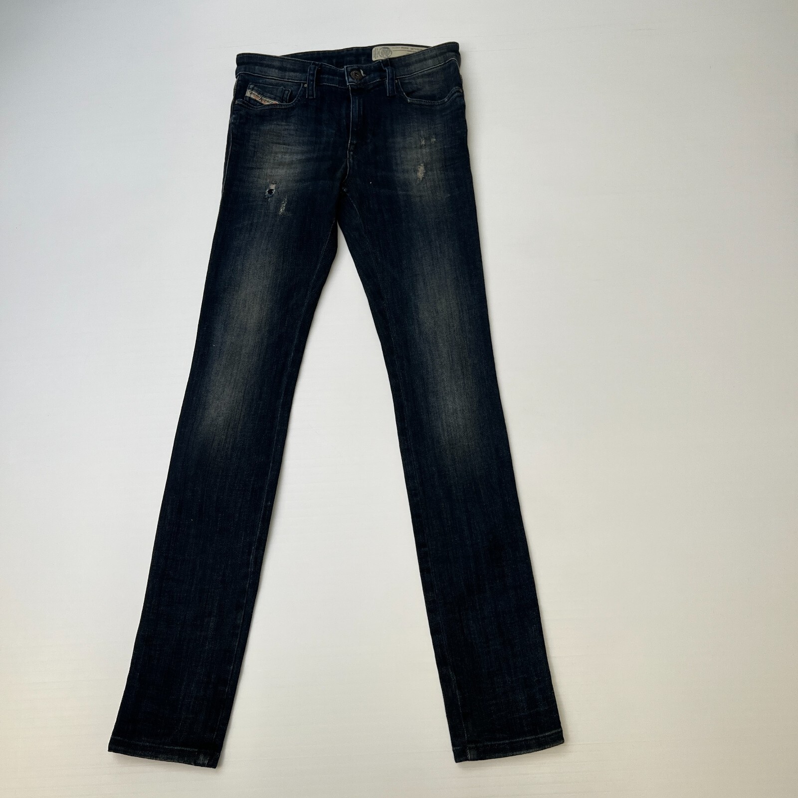 Diesel Jeans Women 25 Skinzee Low Rise 25x28.5 Distre… Gem