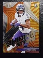 2023 Panini Illusions Football Shining Stars Rookie Card RC #25 - Zay Flowers