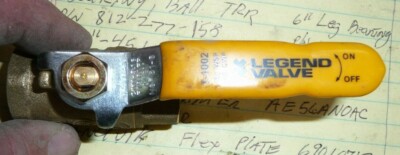 LEGEND Ball VALVE 101-423 Forged Brass Full Port Ball Valve 1/2''
